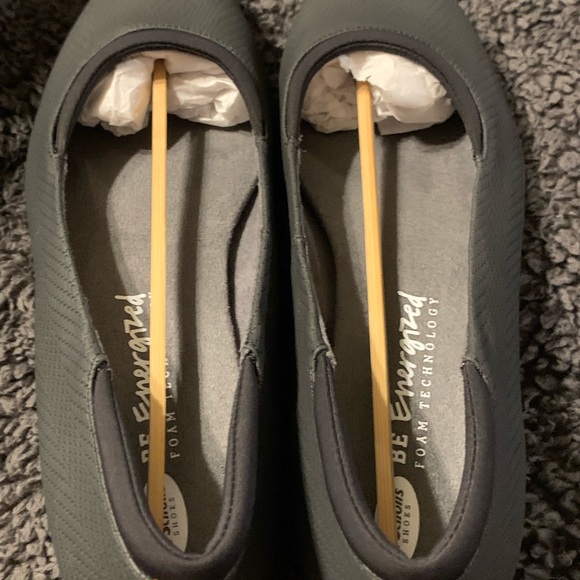 DR. SCHOLL'S Ballet Wedge Flat Black Size 10 9 - Picture 3 of 9